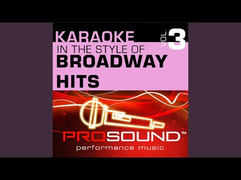 Dancing Through Life (Karaoke With Background Vocals) (In the style of Wicked)