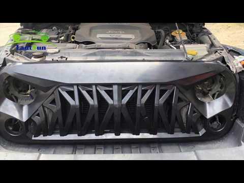 Lantsun® Jeep wrangler JK front grill J347