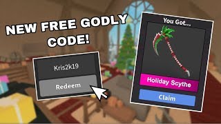 How To Get Free Godlys In Mm2 2019 - roblox murder mystery codes 2019 godly