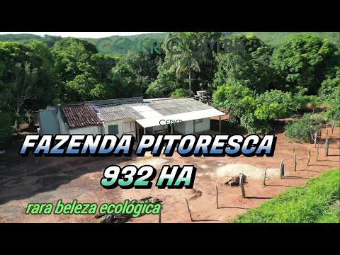 Cener Imóveis 2961 Linda fazenda ecológica de 932 ha por 2 800 mil em P Juscelino MG