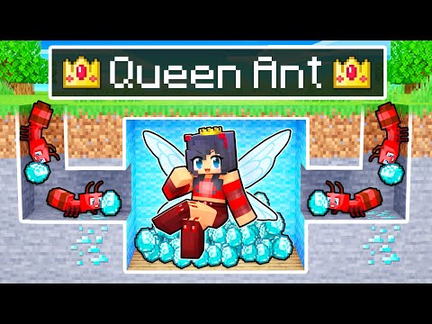 Aphmau - Playing As The QUEEN ANT In Minecraft!