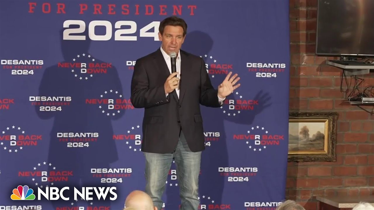 DeSantis open to using drone strikes against Mexican drug cartels