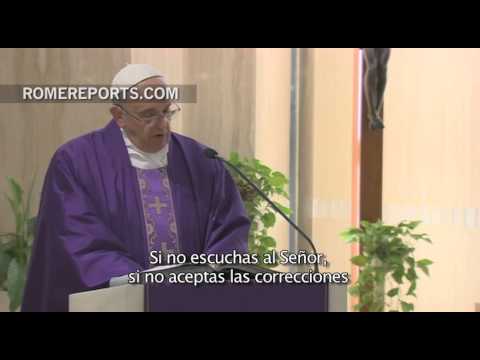 Francisco da tres claves para reconocer un pecador arrepentido