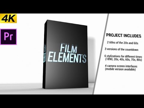 Movie Element Pack Premiere Pro Templates