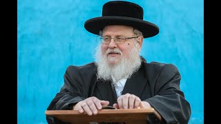 האדמו''ר מסאסוב בטקס החלק'ה לנינו במירון