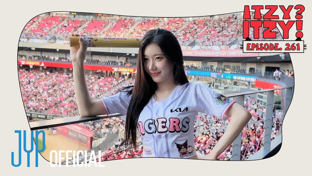 [ITZY? ITZY!] EP.261 | Chaeryeong KIA Tigers First Pitch