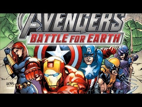 marvel avengers battle for earth xbox 360 gameplay