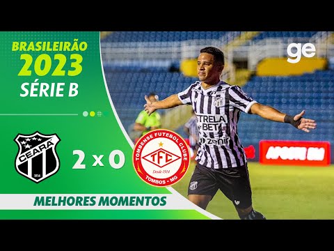 Gols e lances de Ceará x Tombense