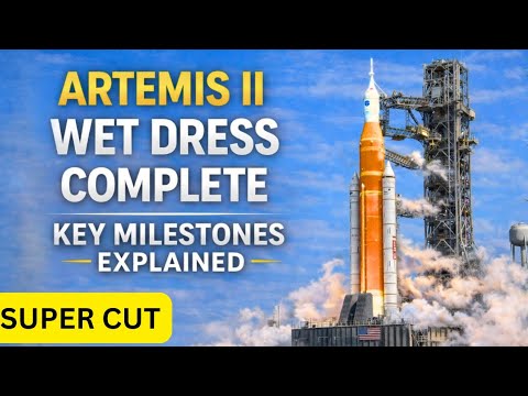 Artemis II Wet Dress — 12 Hours in 12 Minutes Super Cut Gives New Perspective