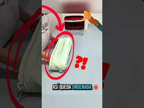 8 Trucos para Doblar la Ropa que Todos Deberían Conocer!
