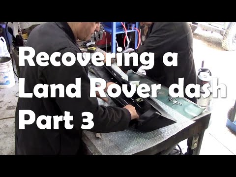 Recovering a very bad Series 3 Land Rover dash  Part 3 Job done but not much video