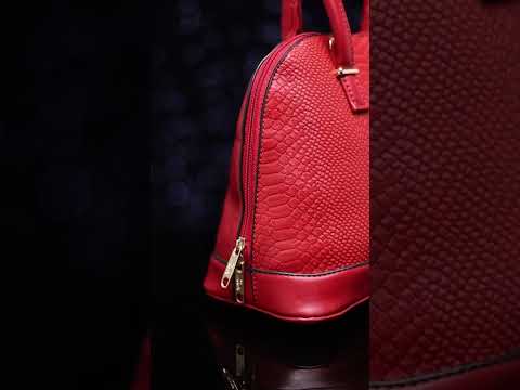Buy LAVIE Women Red Handbag RED Online Best Price in India