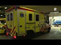 Proef met ambulances zonder spoed op busbaan