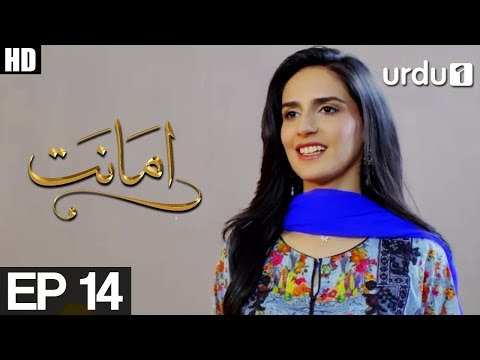 Amanat - Episode 14 | Urdu1 Drama | Rubab Hashim, Noor Hassan