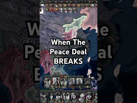 When The Peace Deal Breaks in HOI4