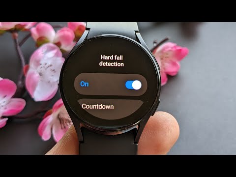 Hard Fall Detection on Samsung Galaxy Watch 6 ,5, 4 ( How to Enable & Setup Number to Call)