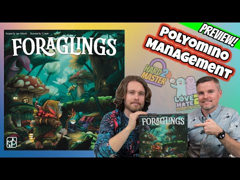 Forgalings - Preview Of This Polyomino Game With Tremendous Depth!