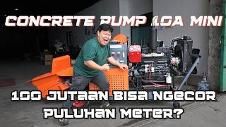 Download lagu Mesin Concrete Pump 10A | Mesin Pompa Kodok 10A  | Mesin Pompa Beton Termurah!! mp3