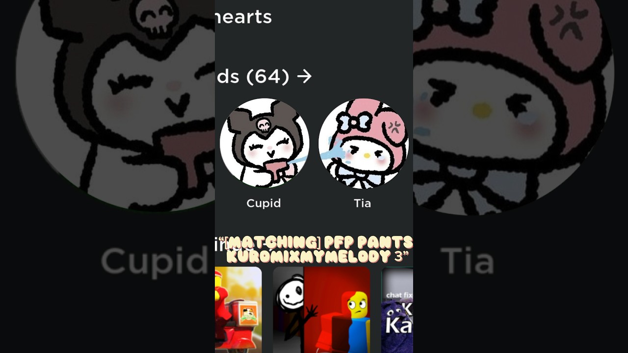 MATCHING SANRIO PFP!! #roblox #edit #robloxtrend #robloxedit