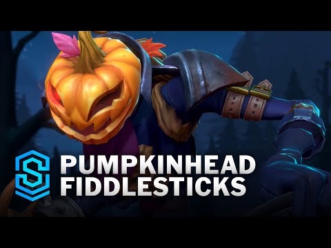 Pumpkinhead Fiddlesticks Wild Rift Skin Spotlight