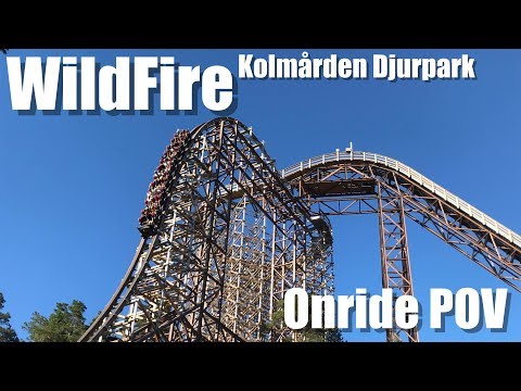 Wildfire [Kolmården] Awesome RMC Topper Track | Front Row: Onride POV