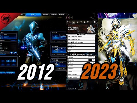 The ENTIRE Evolution of Warframe! (Creation to Duviri)