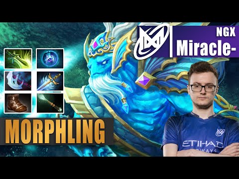 Morphling Safelane | NGX.Miracle- | THE LEGEND - HE IS FINALLY BACK!!! | 7.32e Gameplay Highlights