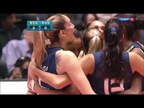 2010 FIVB Women's World Championship Final   Russia vs Brasil clip1
