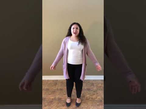 Musical Theatre 2020- Junior Level- Callista Foti