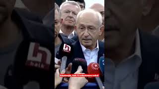 Kılıçdaroğlu Halk TV mikrofonunu indirdi #shor