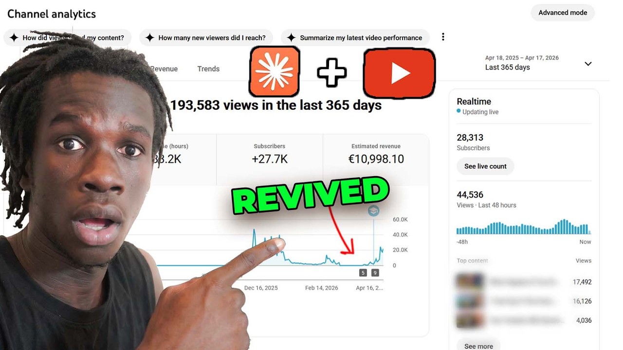 Claude Code - FULL YOUTUBE TUTORIAL (Recover Any DEAD YOUTUBE Channel BY Automating YOUR Videos)