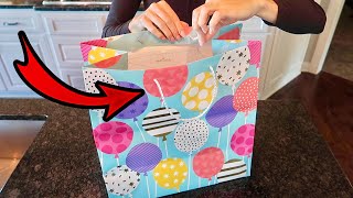 Do you know *THIS* Trick for closing a GIFT BAG? No Tape Needed! 💥(miracle hack)