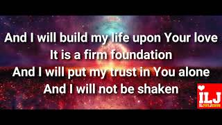 Pat Barrett - Build My Life (feat. Chris Tomlin) (Live) [Lyric Video] | ILOVEJESUS MUSIC