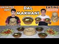 DAL MAKHANI AND ROTI EATING CHALLENGE Dal Makhani Chapati Eating Competition Food Challenge