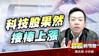 【5J投資快報】科技股果然接棒上漲…#廣達#台表科#美律#多方反攻急行軍…開放索取!!#5J投資快報#軍工#寶一#東陽#台表科#廣達#台表科#AI伺股器｜小武哥投資事務所｜陳武傑 (圖)