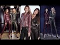 Outstanding And Very Beautiful Leather Biker Dresses Motorcycle Girl Outfits