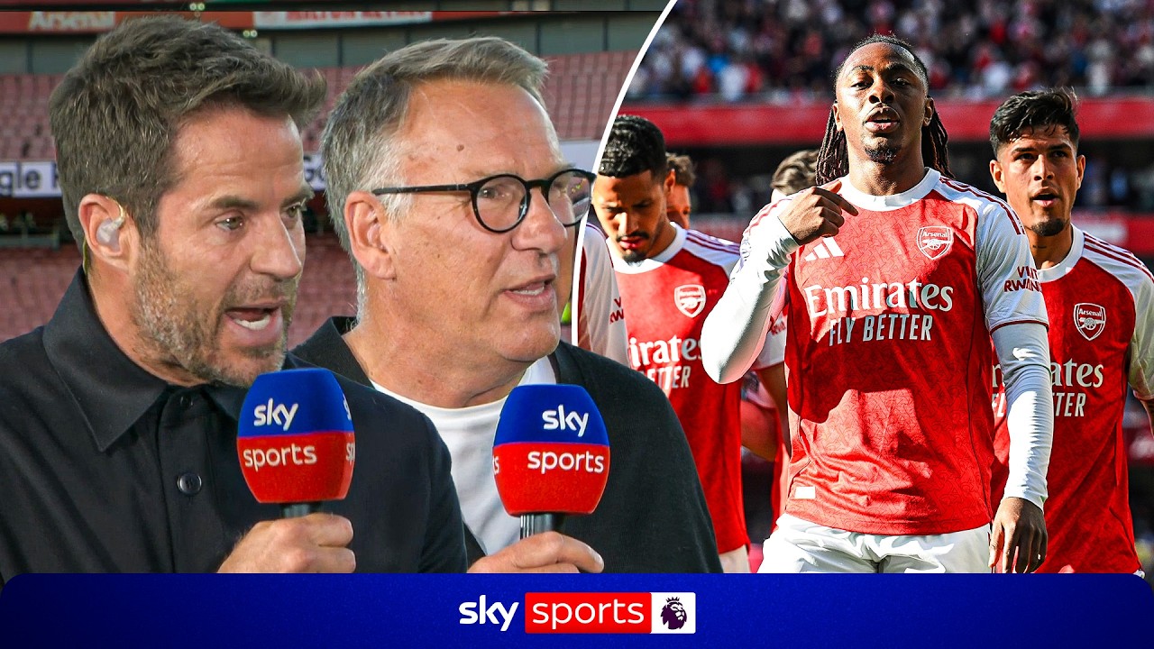 "It's very, very NERVY!" 👀 | Merse & Redknapp REACT to Arsenal 1-0 Newcastle