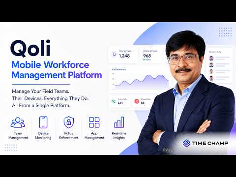 Mobile Workforce Management Software Demo | Qoli by Time Champ