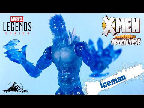 Marvel Legends X-Men Age of Apocalypse (Colossus BAF) ICEMAN Video Review