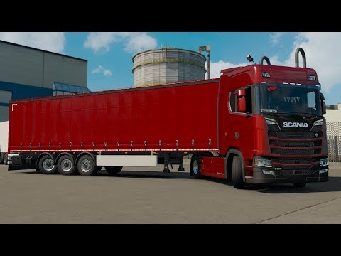 ETS 2 1.32 Beta - Germany Rebuilding - SCANIA S500 V8 - Trip: Rostock - Köln