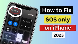 How to Fix SOS Only on iPhone | No Service | Signal Dropping Fix.