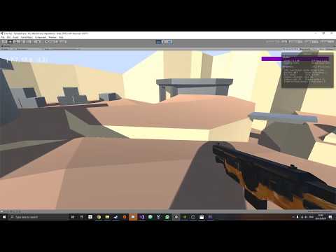 C++ UDP Custom Networking Engine with Unity FPS Demo