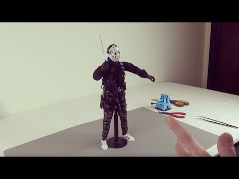 Sully Talks Kitbashes with a 1/6 scale Custom Division Jason Voorhees Action Figure