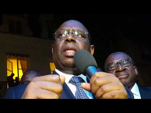Vidéo- Parrainage : Macky Sall jubile et donne son avis sur l’accueil qui lui est réservé à Paris Vidéo- Parrainage : Macky Sall jubile et donne son avis sur l’accueil qui lui est réservé à Paris