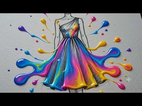 Black Turning to Colorful