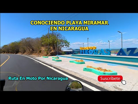 Llegamos a Puerto Sandino y Playa Miramar en La Paz Centro, Nicaragua, Una Rica Bañadita.