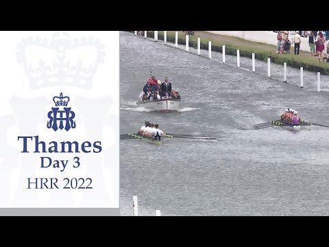 St.Catharines RC v Molesey BC A - Thames | Henley 2022 Day 3