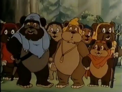 Star Wars: Ewoks   The Haunted Village Clip