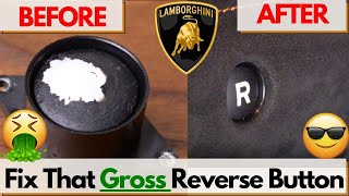 Lamborghini Gallardo Reverse Button Replacement | Superleggera Interior Trim and Gauge Removal