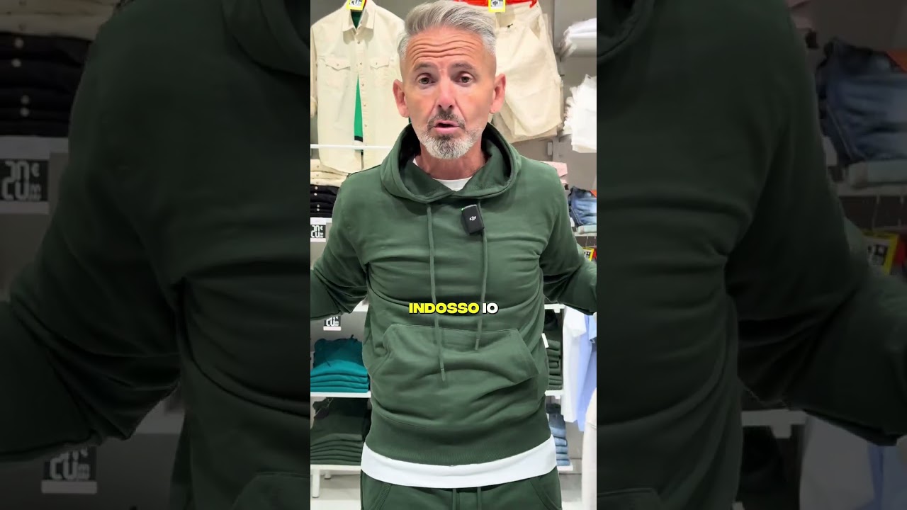 SUPER SALDI 💚 FELPA IN COTONE CON CAPPUCCIO A SOLI €15